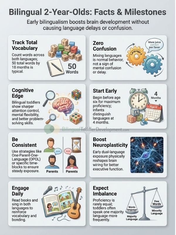 Can a 2 year old be bilingual?