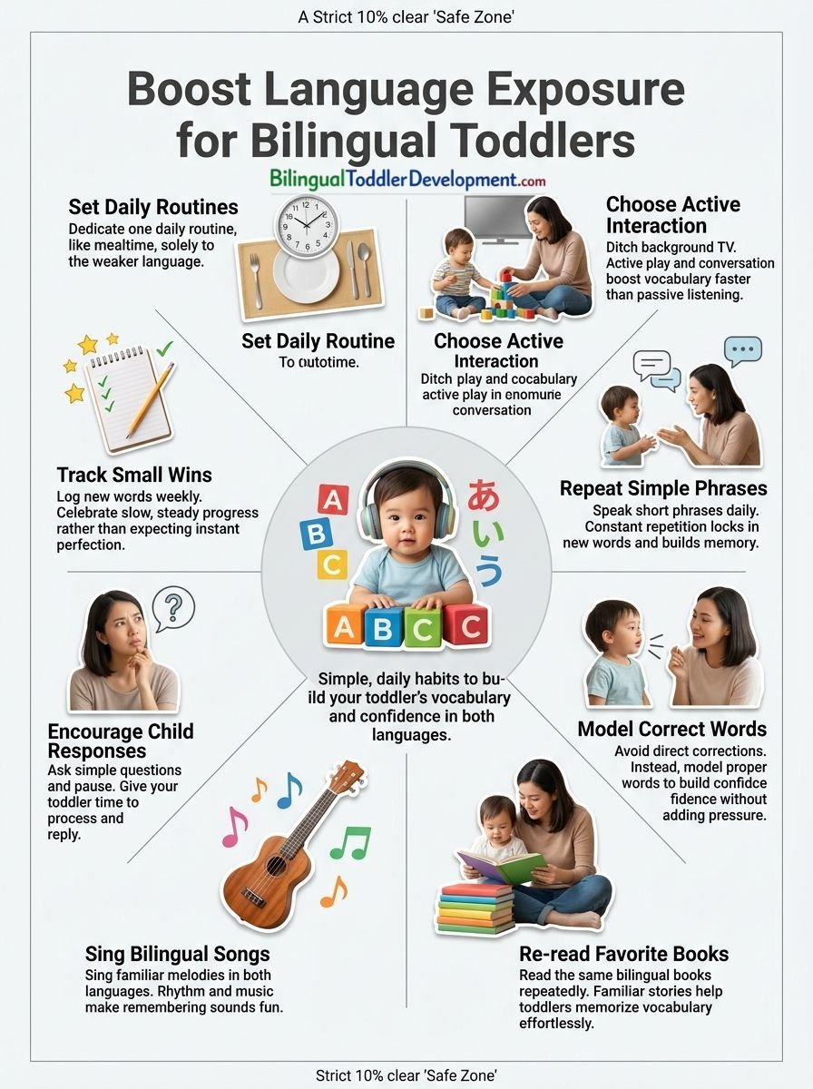 Increase Language Exposure at Home (Simple Routines) - Bilingual ...