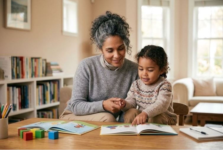 quiet bilingual child