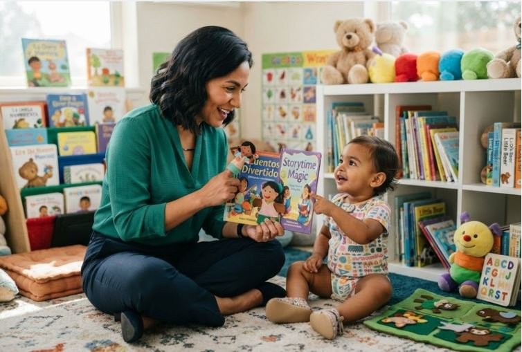 bilingual storytelling for toddlers